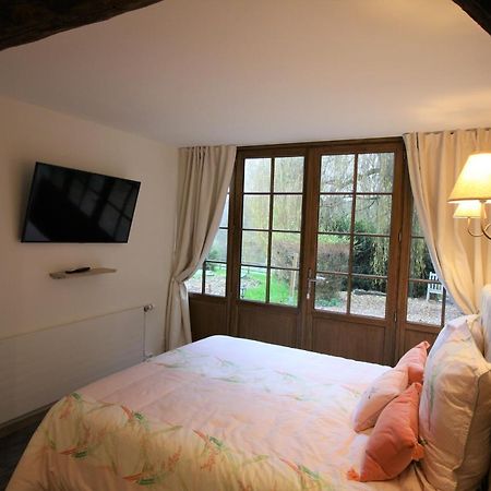 Maison Normande De Caractere A Colombages Saint-Hymer Bagian luar foto