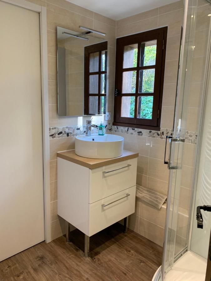 Maison Normande De Caractere A Colombages Saint-Hymer Bagian luar foto