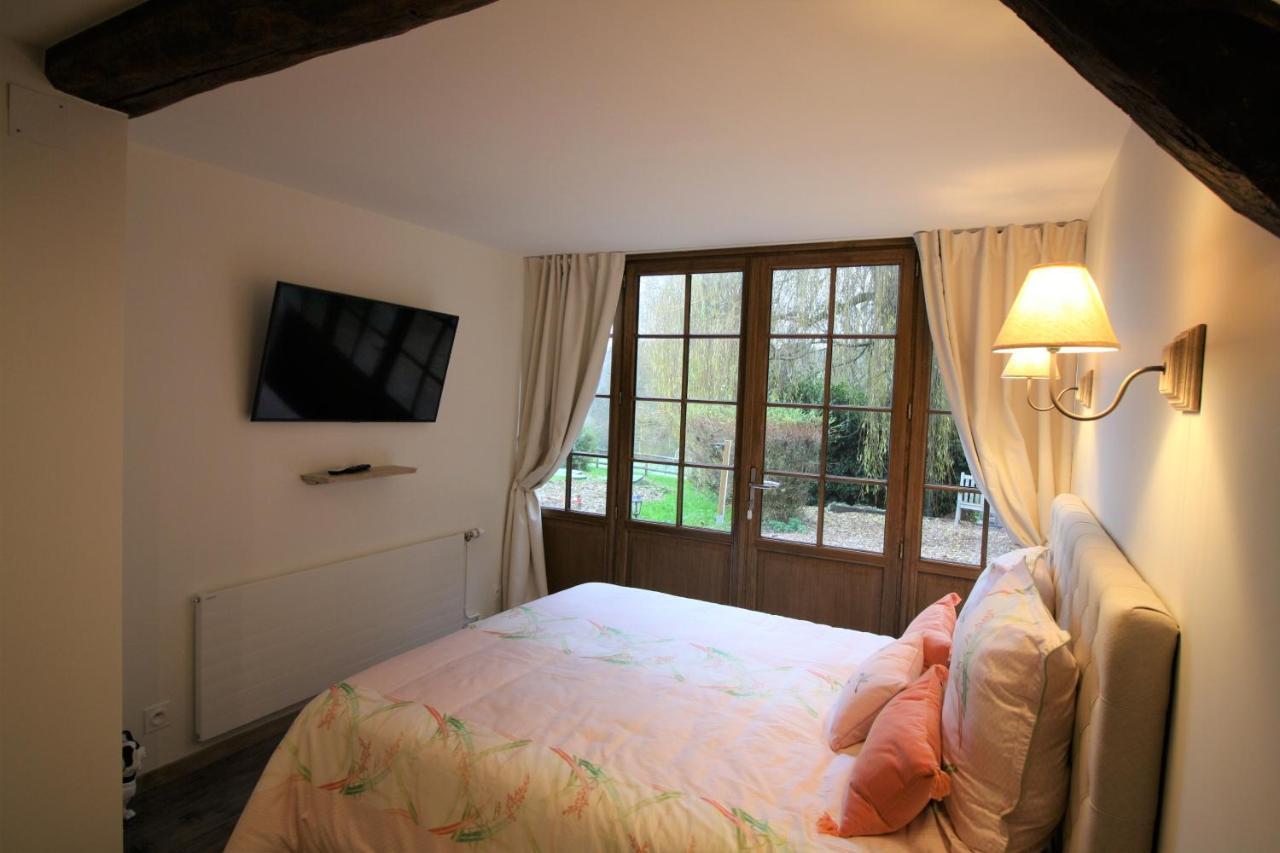 Maison Normande De Caractere A Colombages Saint-Hymer Bagian luar foto