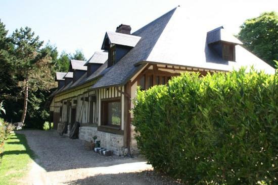 Maison Normande De Caractere A Colombages Saint-Hymer Bagian luar foto