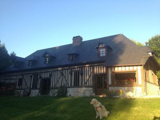 Maison Normande De Caractere A Colombages Saint-Hymer Bagian luar foto
